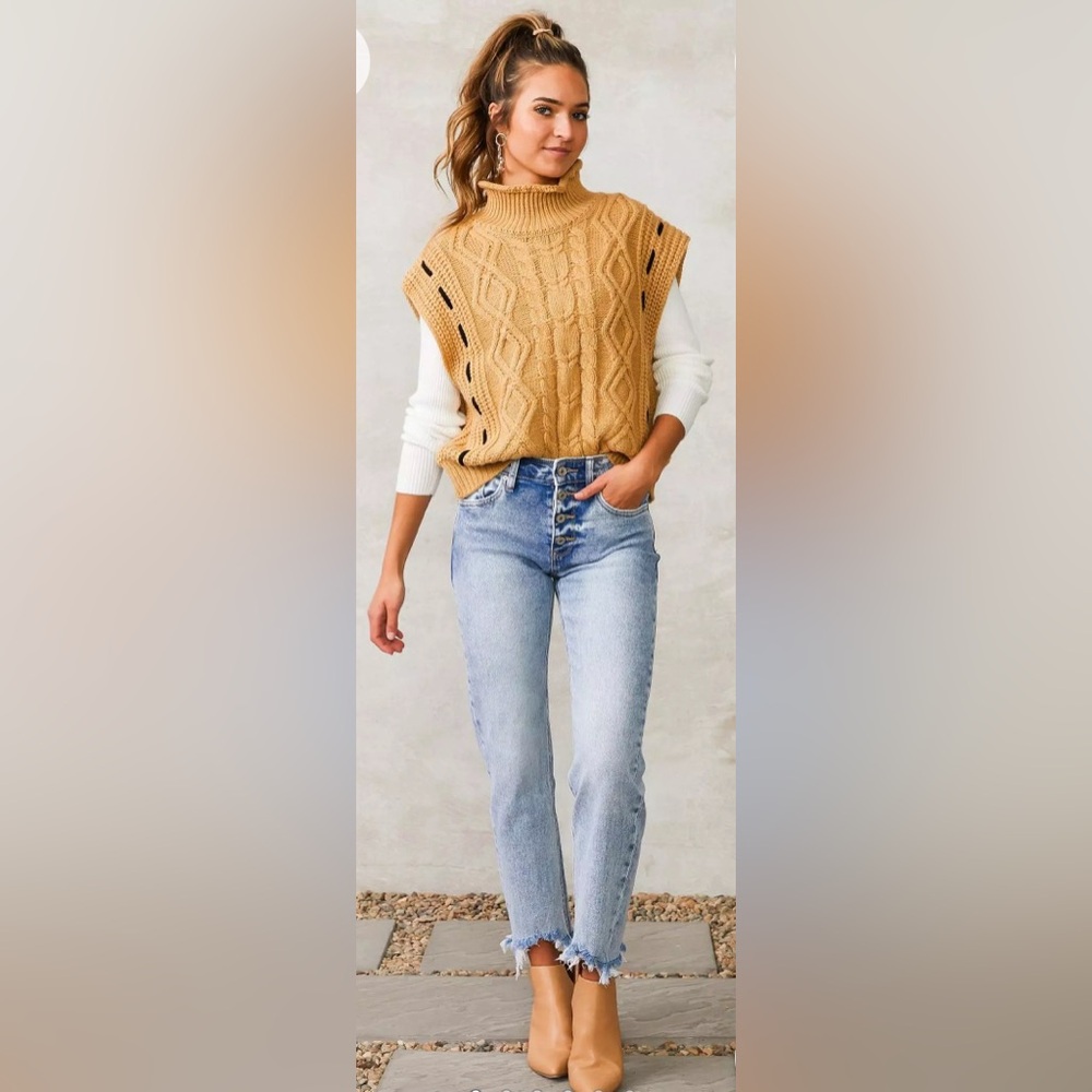 Kancan High Rise Slim Straight